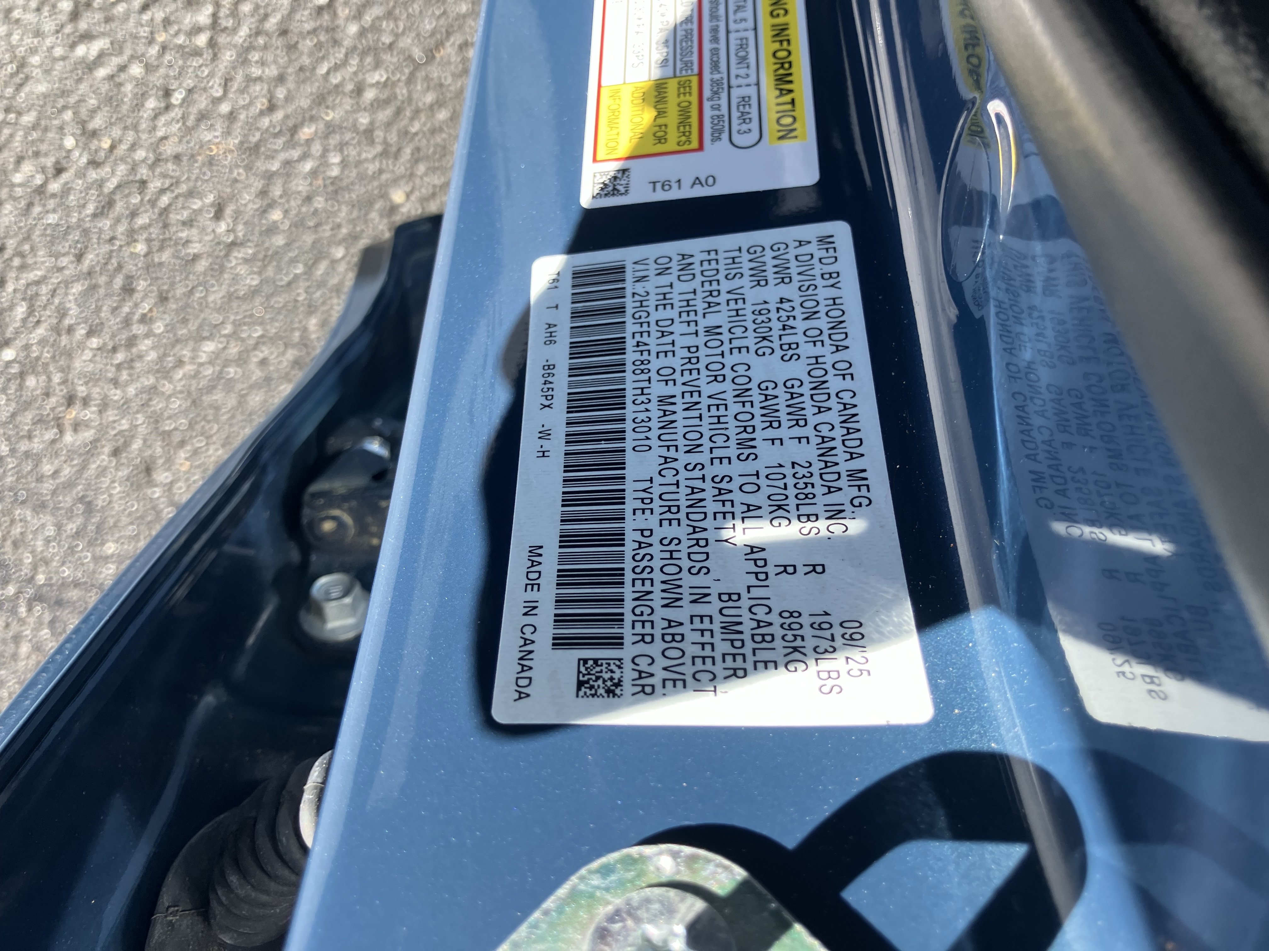 Used 2026 Honda Civic FWD Hybrid Sedan image 30
