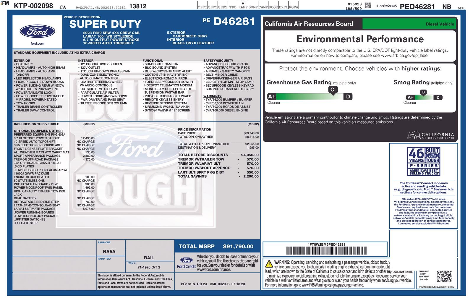 Used 2023 Ford F250 Lariat w/ Lariat Ultimate Package image 10