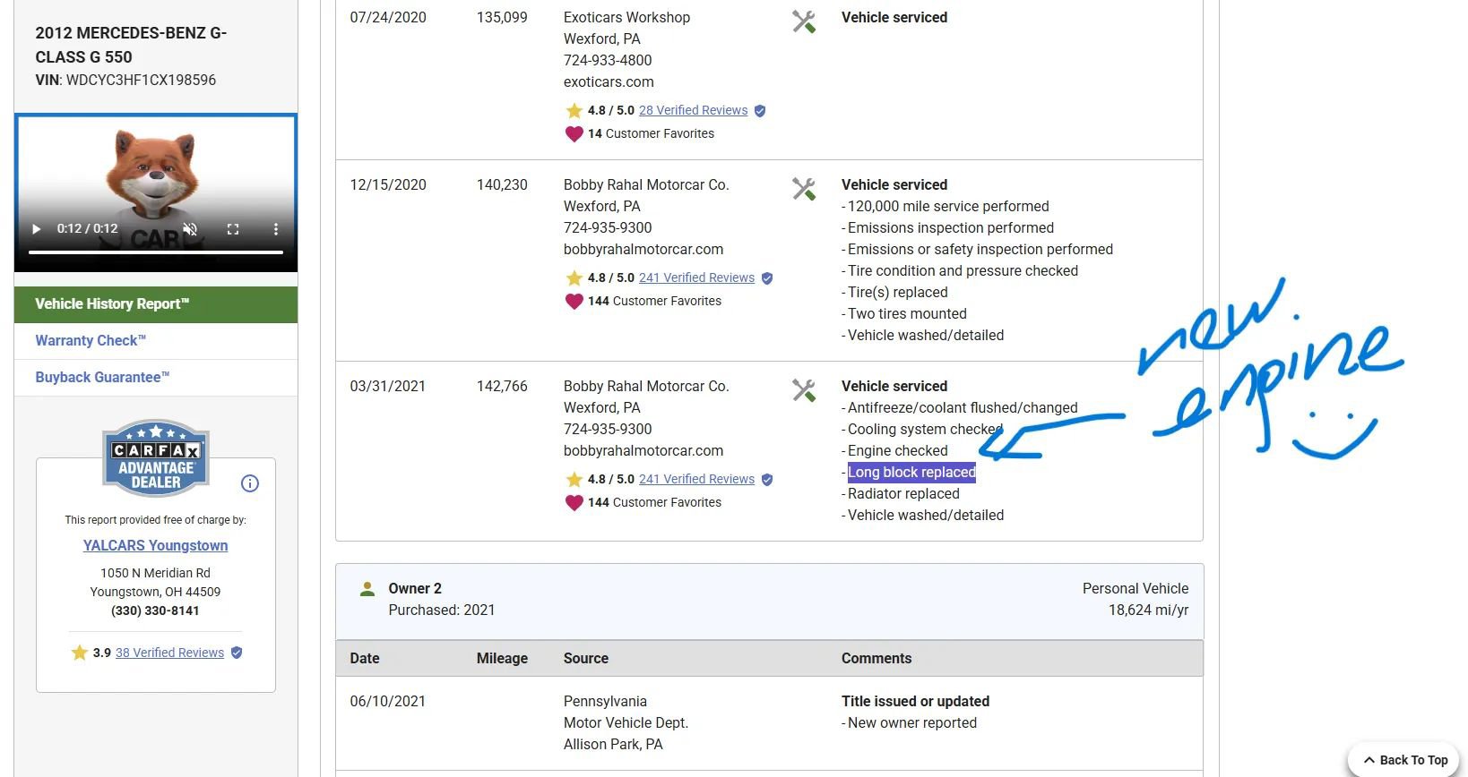 Used 2012 Mercedes-Benz G 550 G 550 Sport Utility 4D image 63