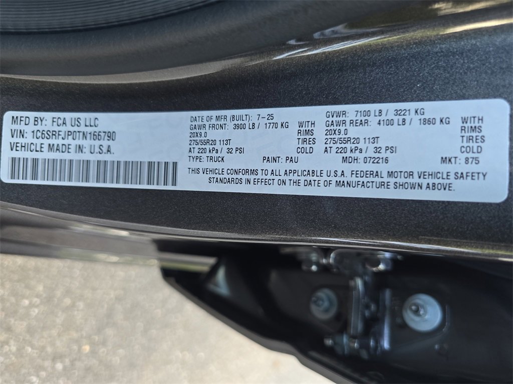 New 2026 RAM 1500 Laramie w/ Off Road Group image 35