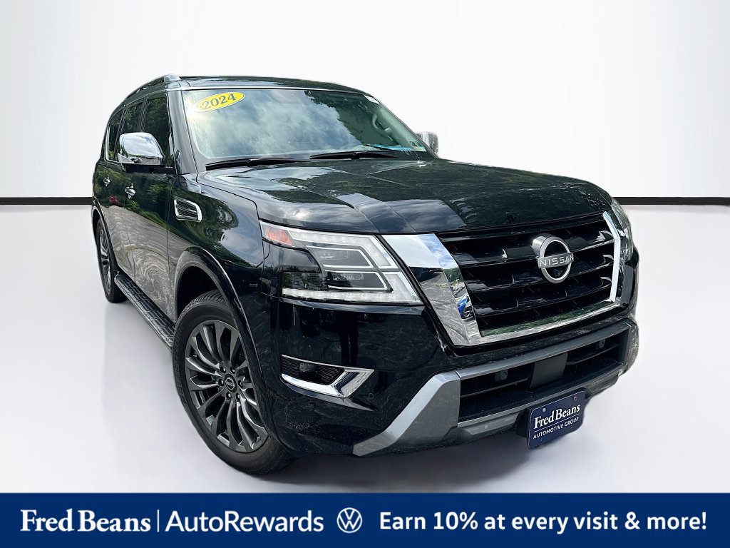 Used 2024 Nissan Armada Platinum w/ Captain's Chairs Package AWD/4WD image 1