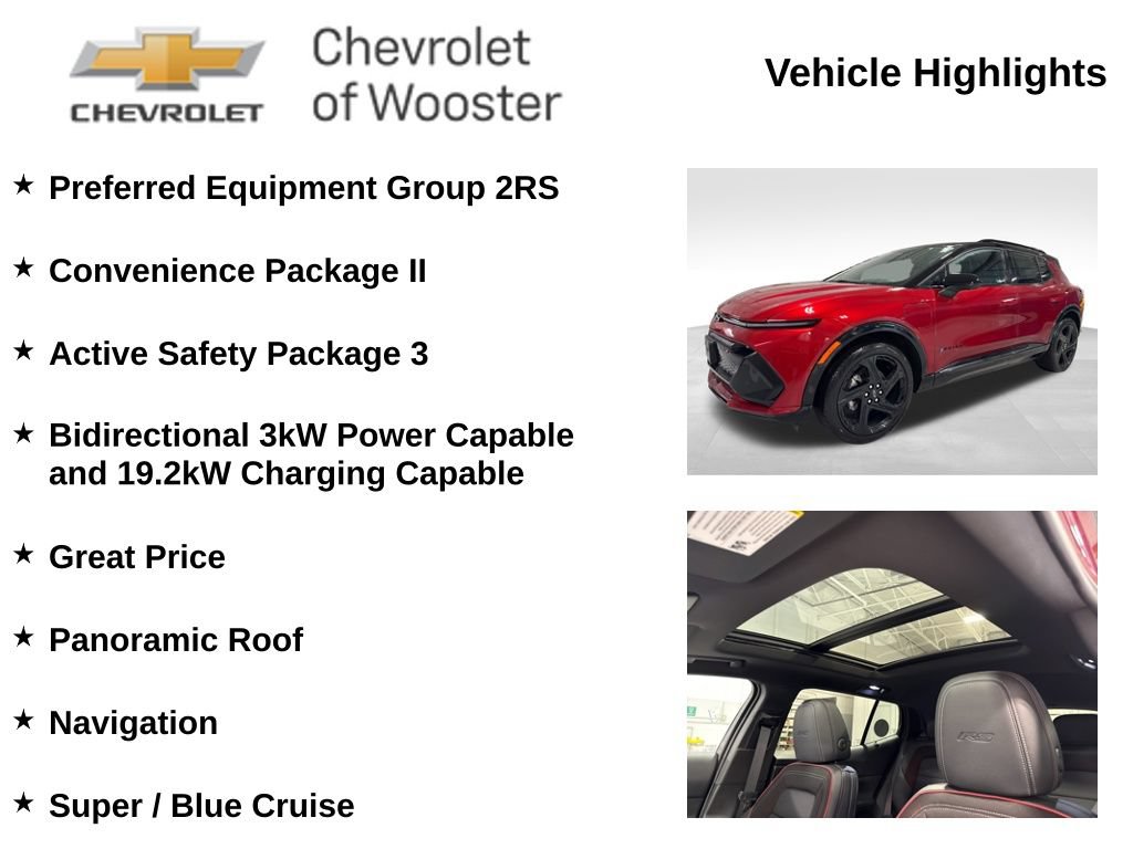 New 2025 Chevrolet Equinox EV RS w/ Active Safety Package 3 AWD/4WD video 2