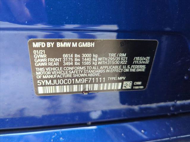Used 2021 BMW X5 M w/ Competition Package AWD/4WD image 15