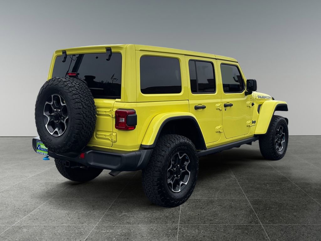 Used 2023 Jeep Wrangler Unlimited Rubicon 4xe w/ Cold Weather Group AWD/4WD image 8
