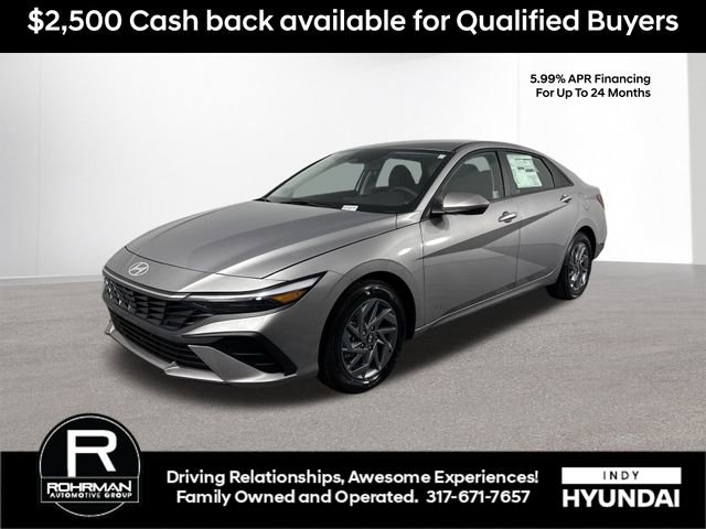 New 2025 Hyundai Elantra Blue