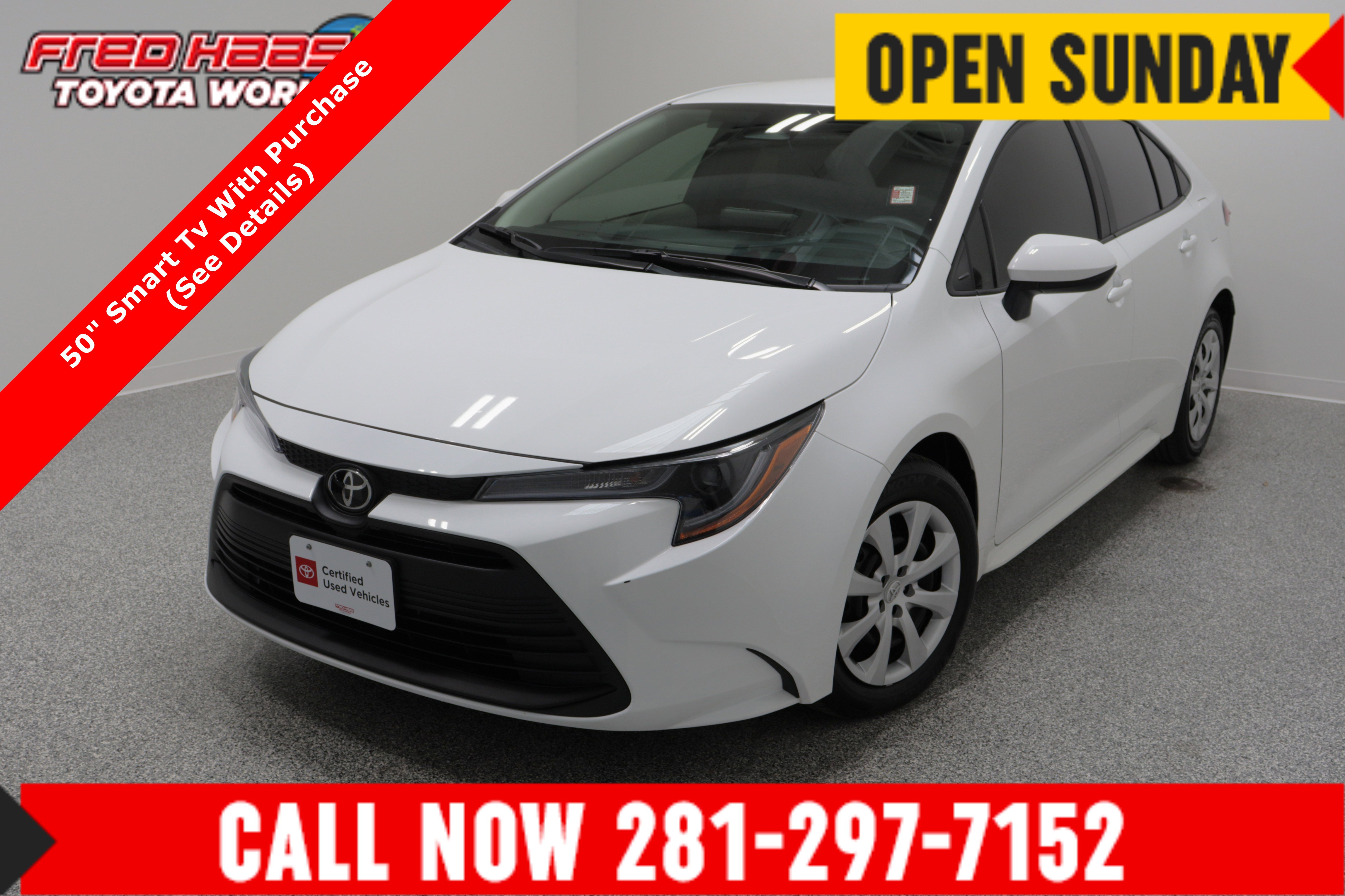 Certified 2025 Toyota Corolla LE