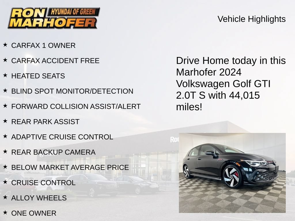 Used 2024 Volkswagen GTI S FWD image 13