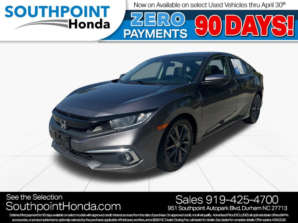 Used 2020 Honda Civic EX image 3