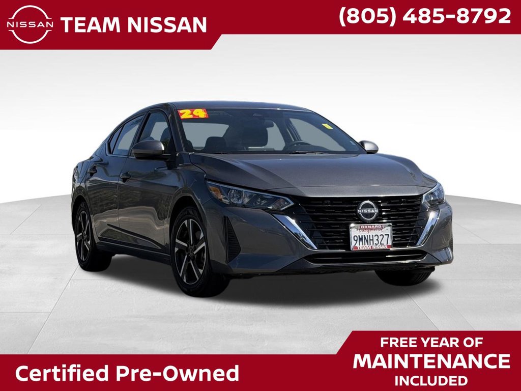 Certified 2024 Nissan Sentra SV