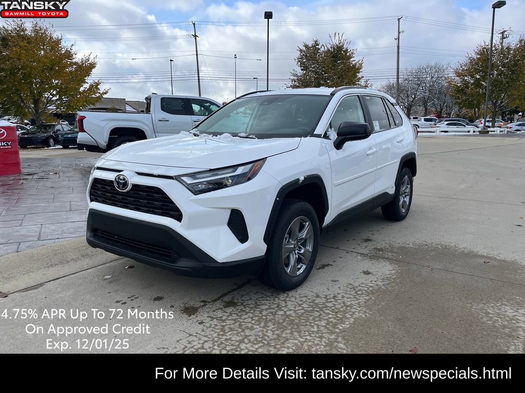 New 2025 Toyota RAV4 LE