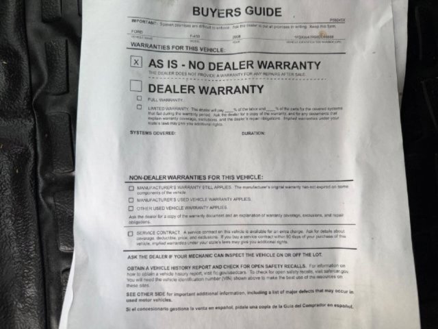 Used 2008 Ford F450 XL AWD/4WD image 45