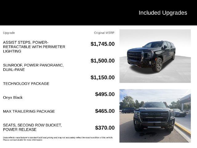 Used 2024 GMC Yukon XL AT4 w/ Technology Package AWD/4WD image 8