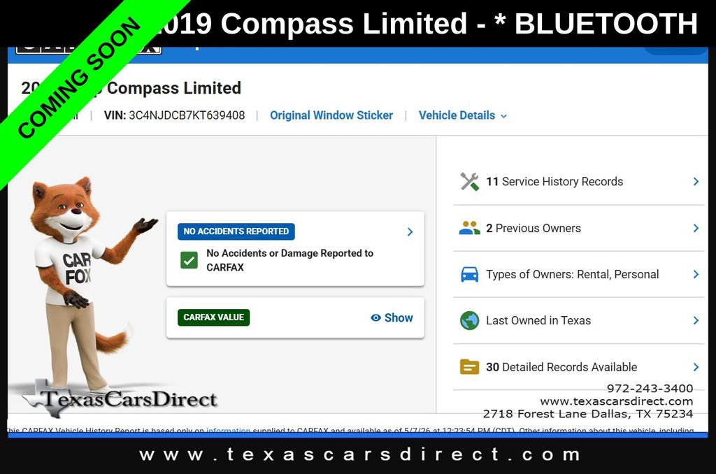 Used 2019 Jeep Compass Limited AWD/4WD image 7