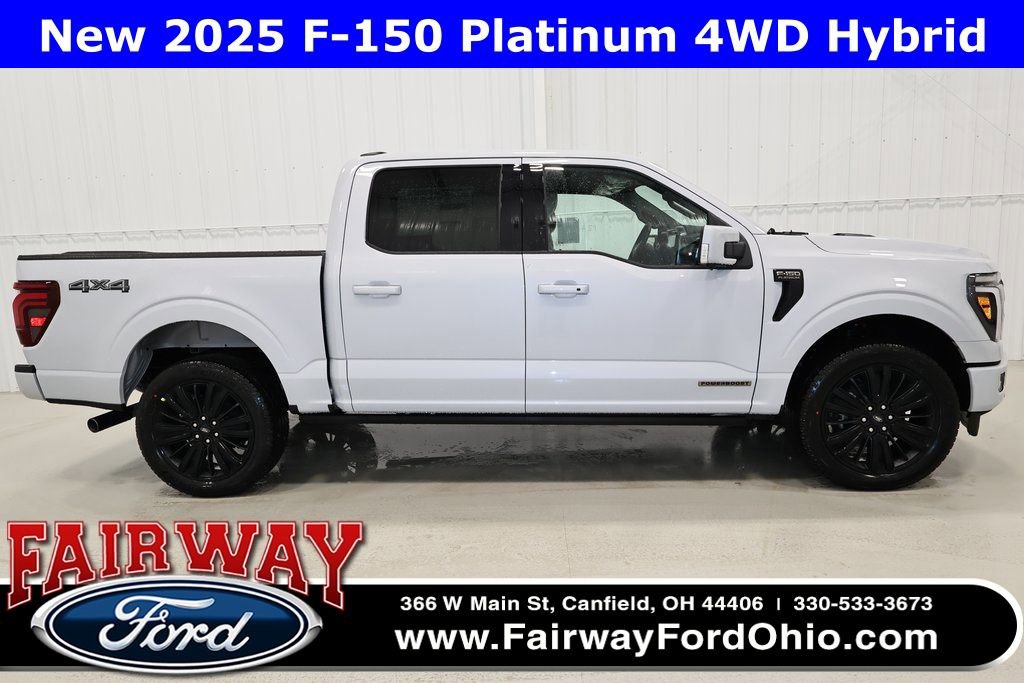 New 2025 Ford F150 Platinum w/ Equipment Group 702A High image 1