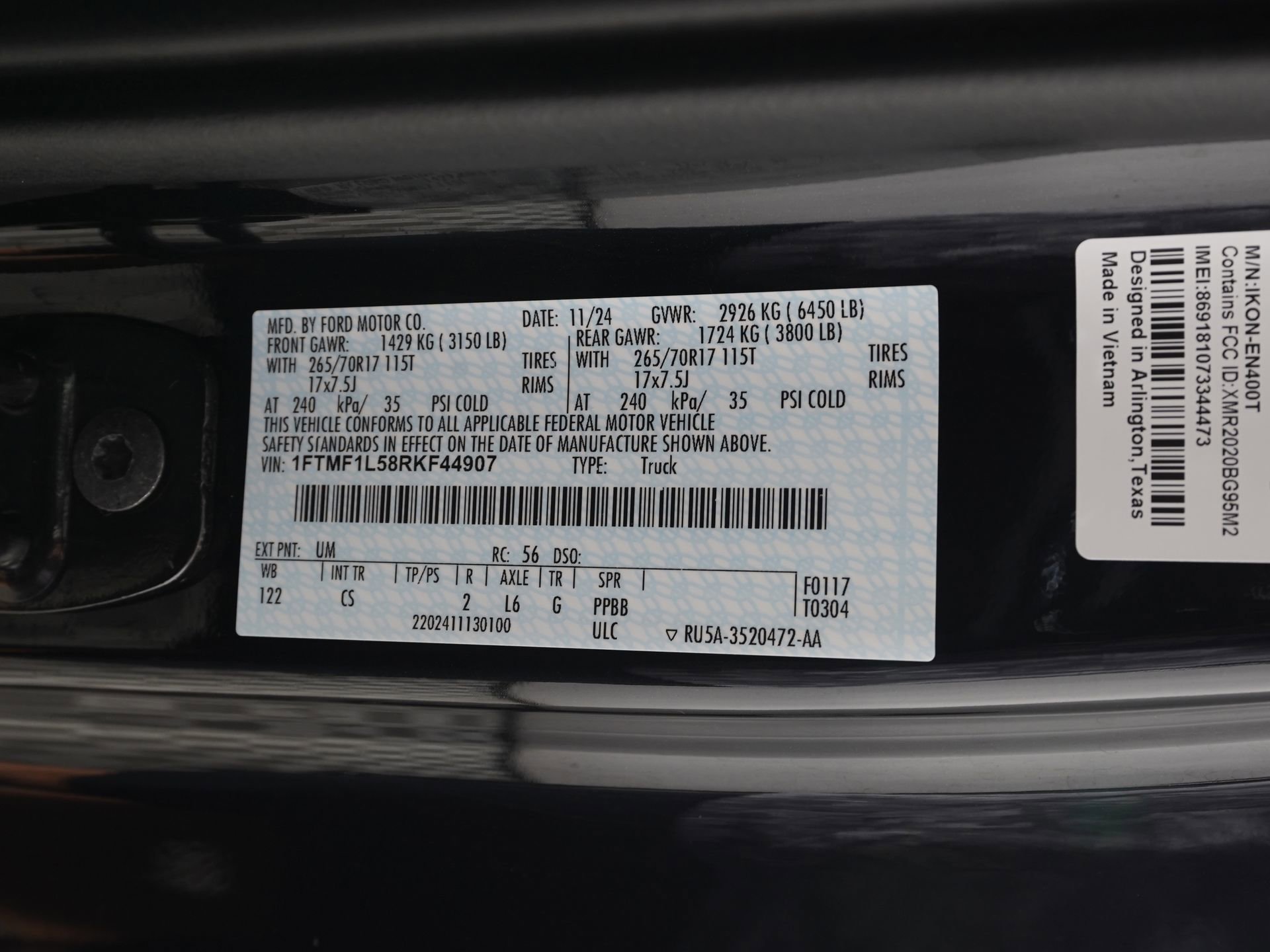 Used 2024 Ford F150 XL AWD/4WD image 29