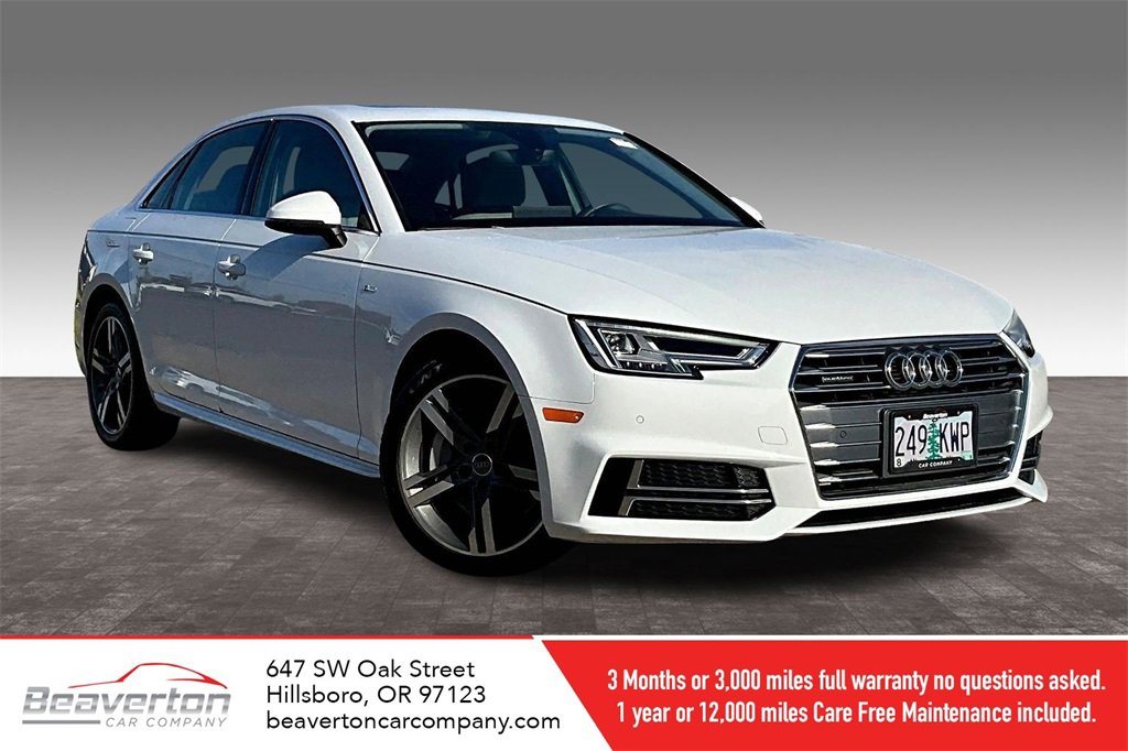 Used 2018 Audi A4 2.0T Premium Plus w/ Premium Plus Package