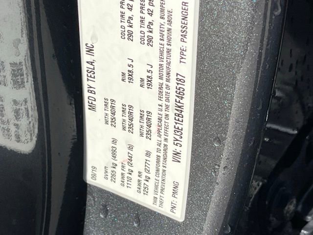 Used 2019 Tesla Model 3 Long Range image 23