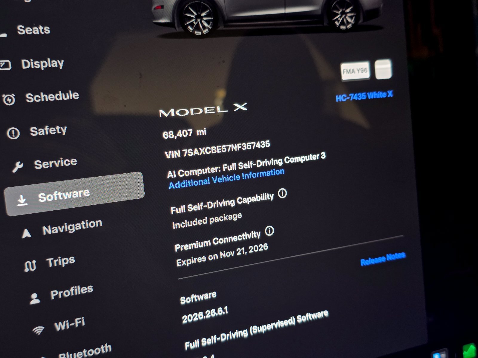 Used 2022 Tesla Model X AWD/4WD image 2