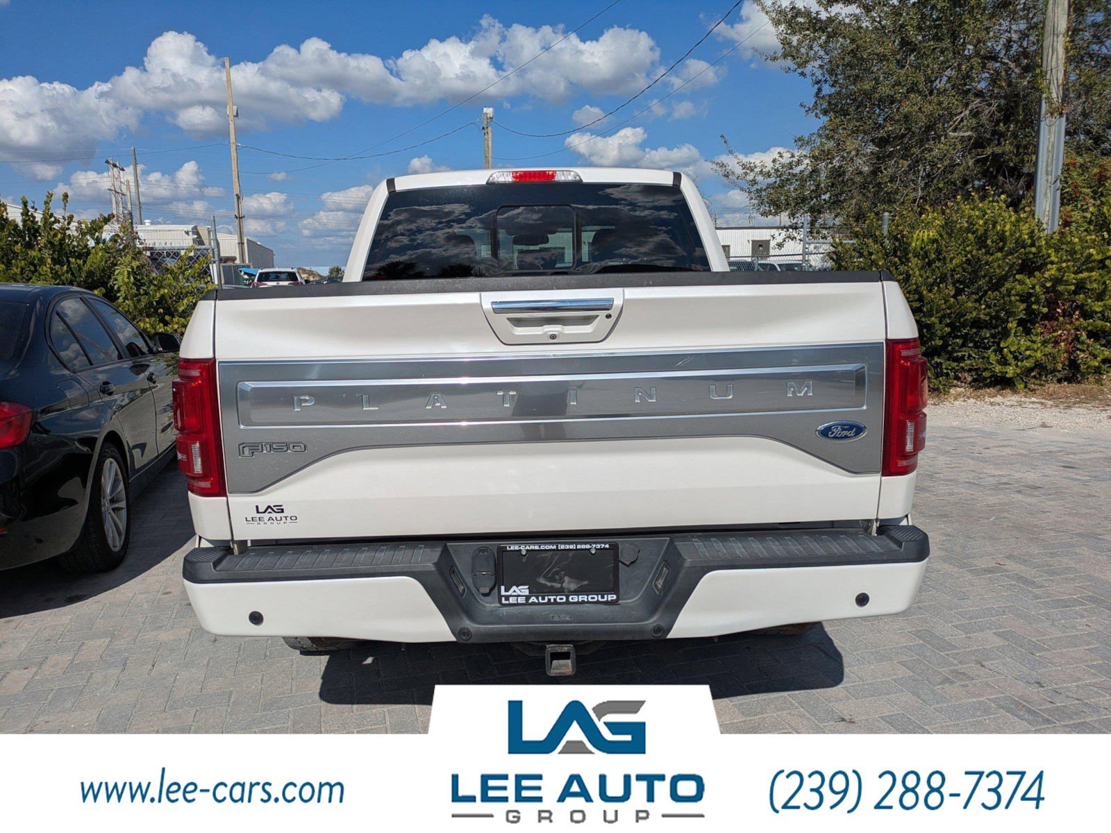 Used 2015 Ford F150 Platinum w/ Trailer Tow Package image 4