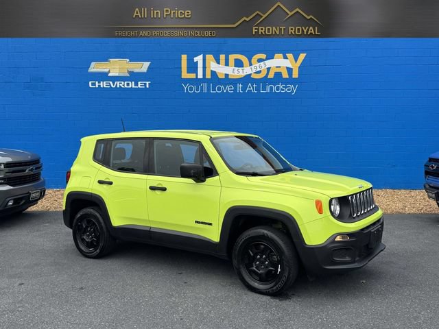 Used 2018 Jeep Renegade Sport w/ Power & Air Group