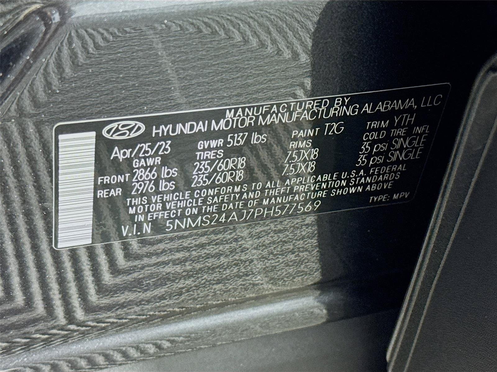Certified 2023 Hyundai Santa Fe SEL FWD image 32