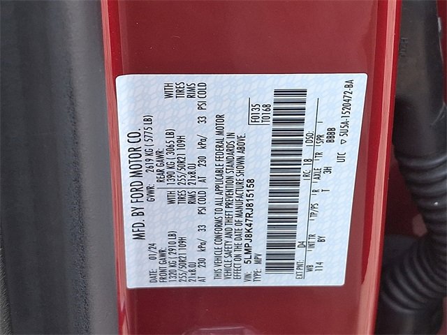 Used 2024 Lincoln Nautilus Reserve image 25