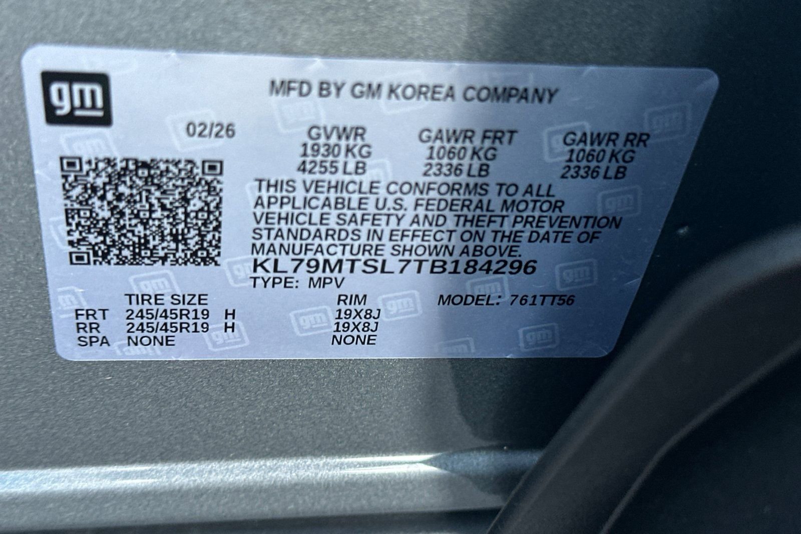 New 2026 Chevrolet TrailBlazer RS image 27