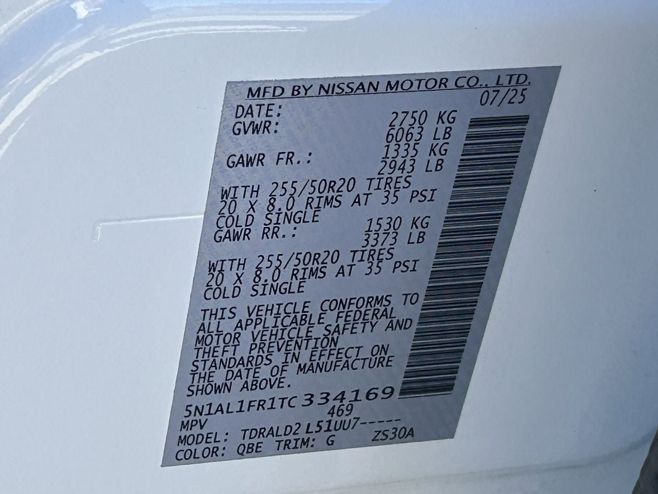 Certified 2026 INFINITI QX60 Luxe w/ Cargo Package FWD image 38