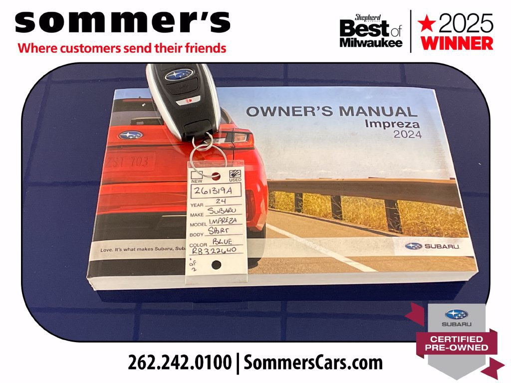 Certified 2024 Subaru Impreza 2.0i Sport AWD/4WD image 26