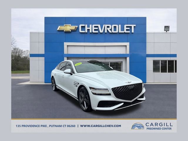 Used 2022 Genesis G80 3.5T Sport w/ Sport Prestige Package AWD/4WD image 1