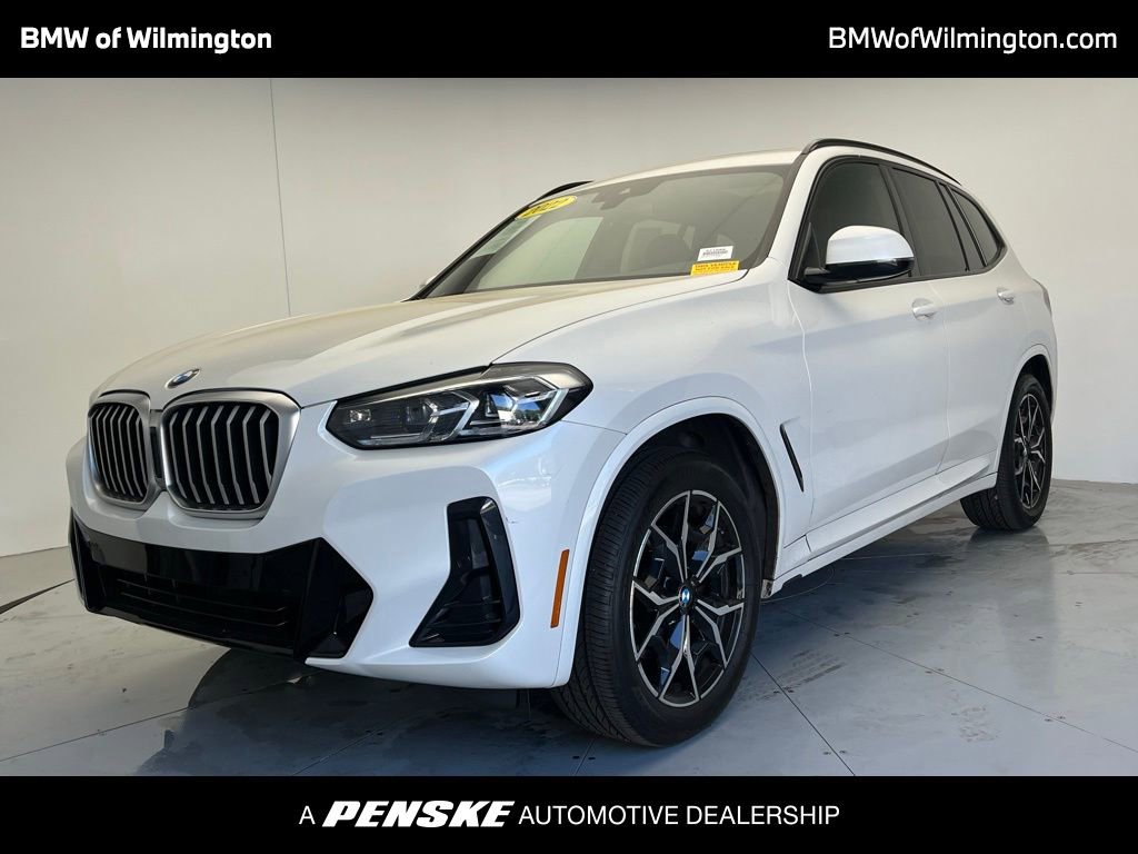 Certified 2022 BMW X3 xDrive30i w/ M Sport Package 2