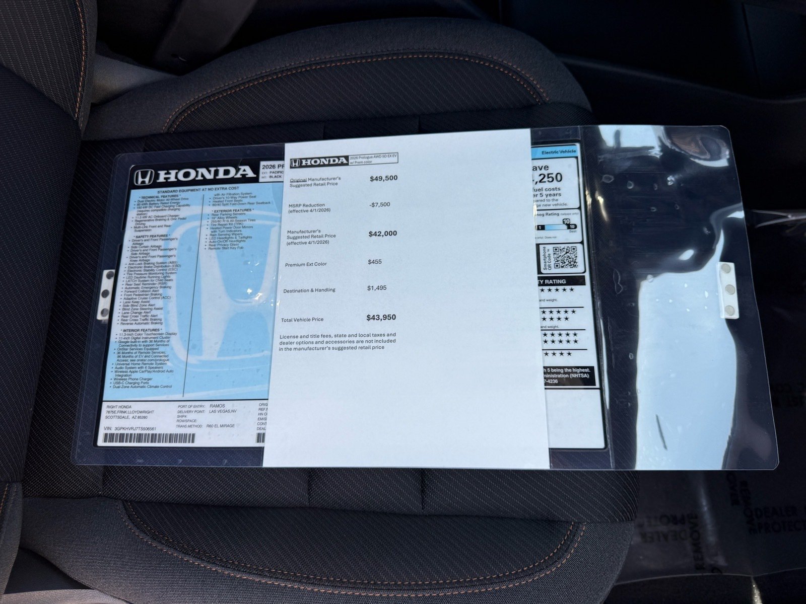 New 2026 Honda Prologue EX image 23