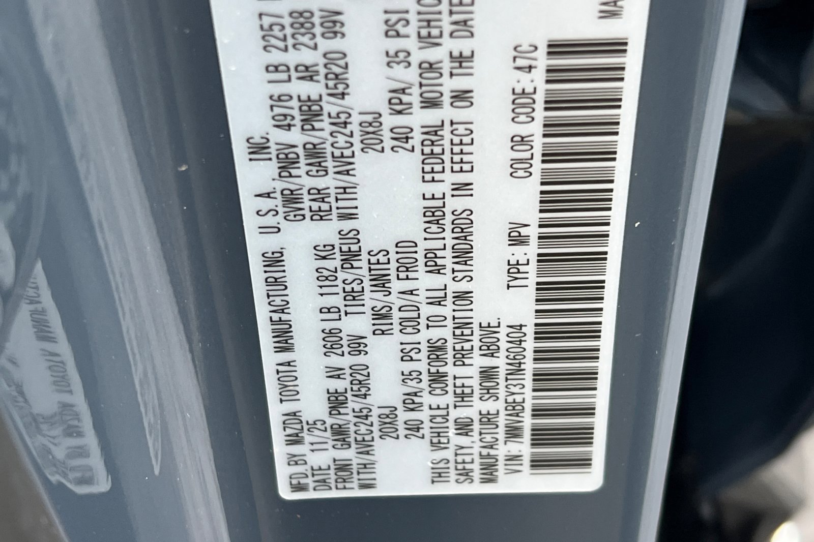 New 2026 MAZDA CX-50 2.5 Turbo w/ Accent Package image 22