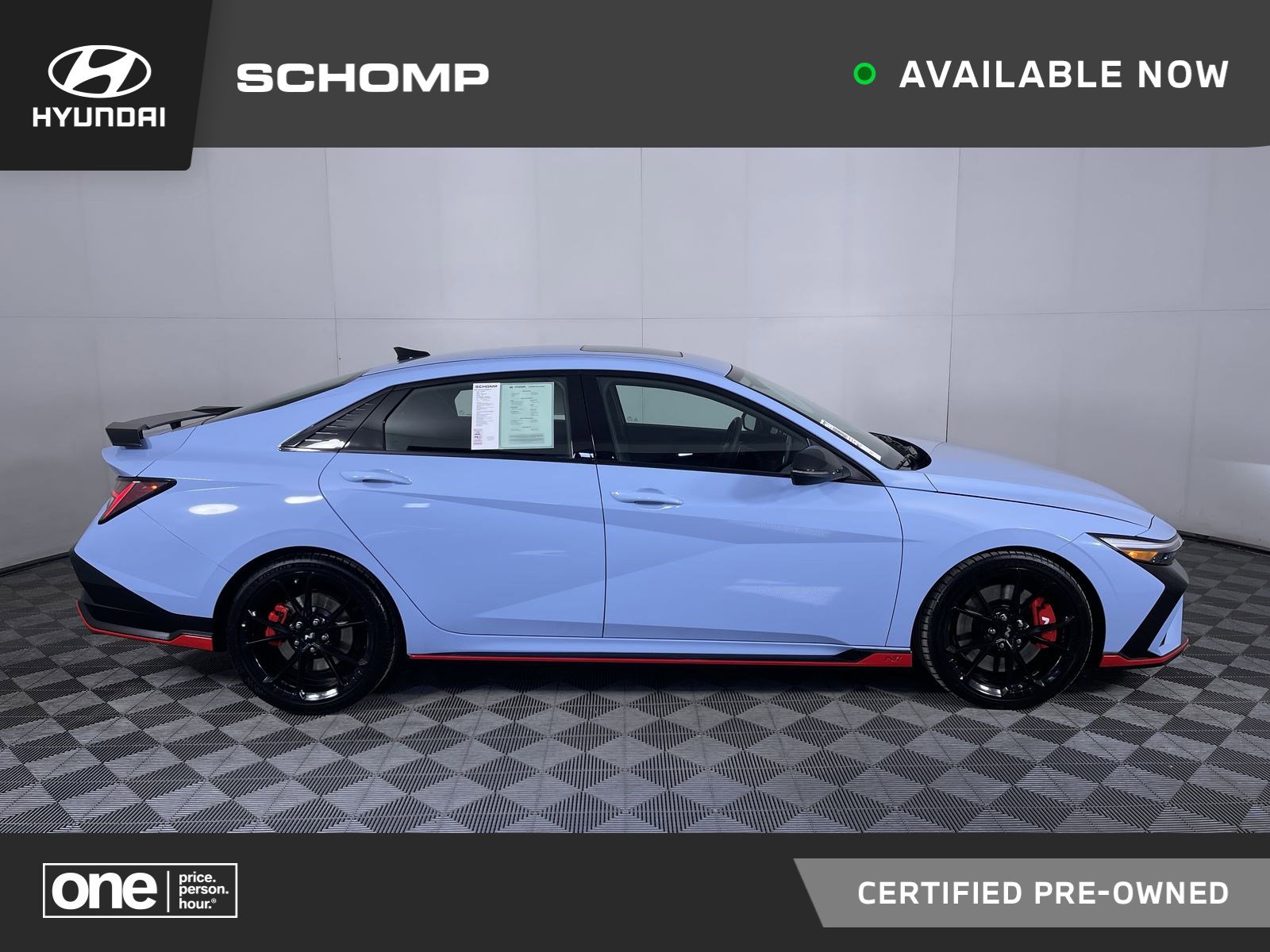 Certified 2025 Hyundai Elantra N FWD image 1
