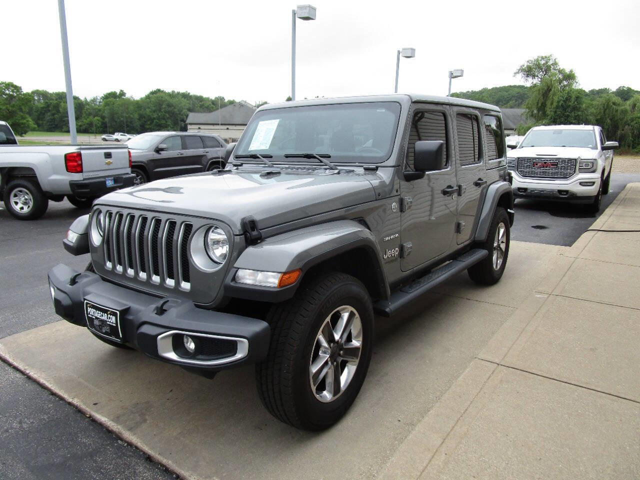 Used 2021 Jeep Wrangler Unlimited Sahara w/ Uconnect 4C Nav & Sound Group image 5