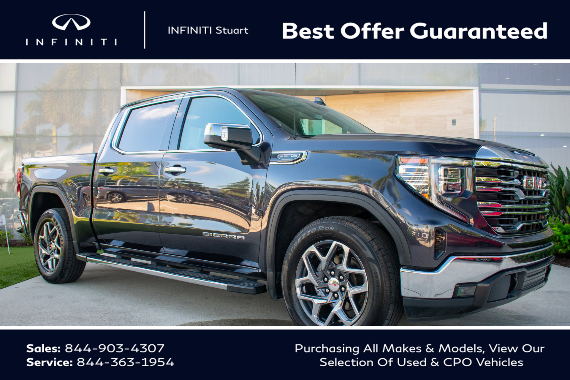 Used 2022 GMC Sierra 1500 SLT w/ SLT Premium Package RWD 360° Tour
