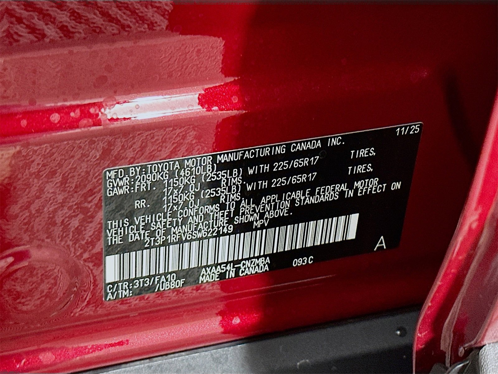 New 2025 Toyota RAV4 XLE image 33