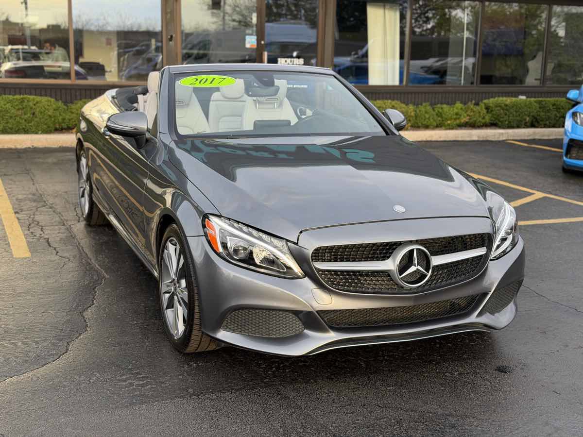 Used 2017 Mercedes-Benz C 300 4MATIC Cabriolet w/ Premium 2 Package image 3