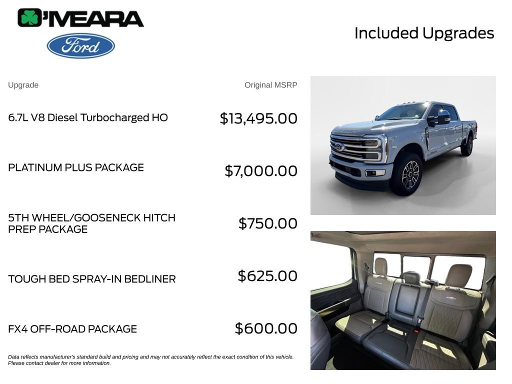 Used 2026 Ford F350 Platinum w/ Platinum Plus Package AWD/4WD image 4