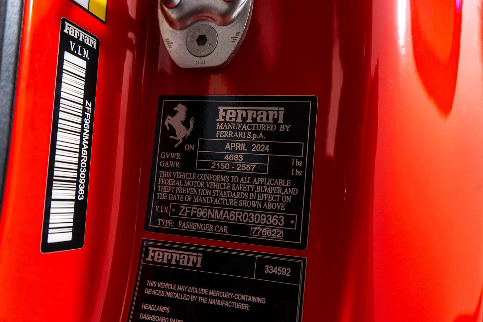 Certified 2024 Ferrari SF90 Spider image 18