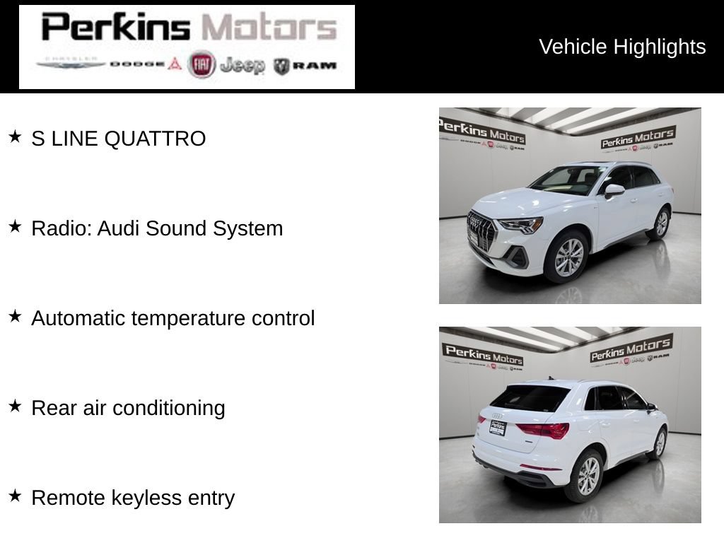 Used 2025 Audi Q3 2.0T Premium AWD/4WD image 7
