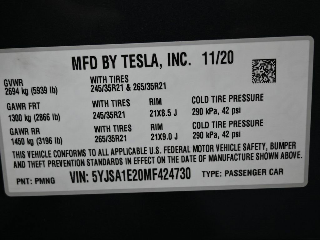 Used 2021 Tesla Model S Long Range image 46