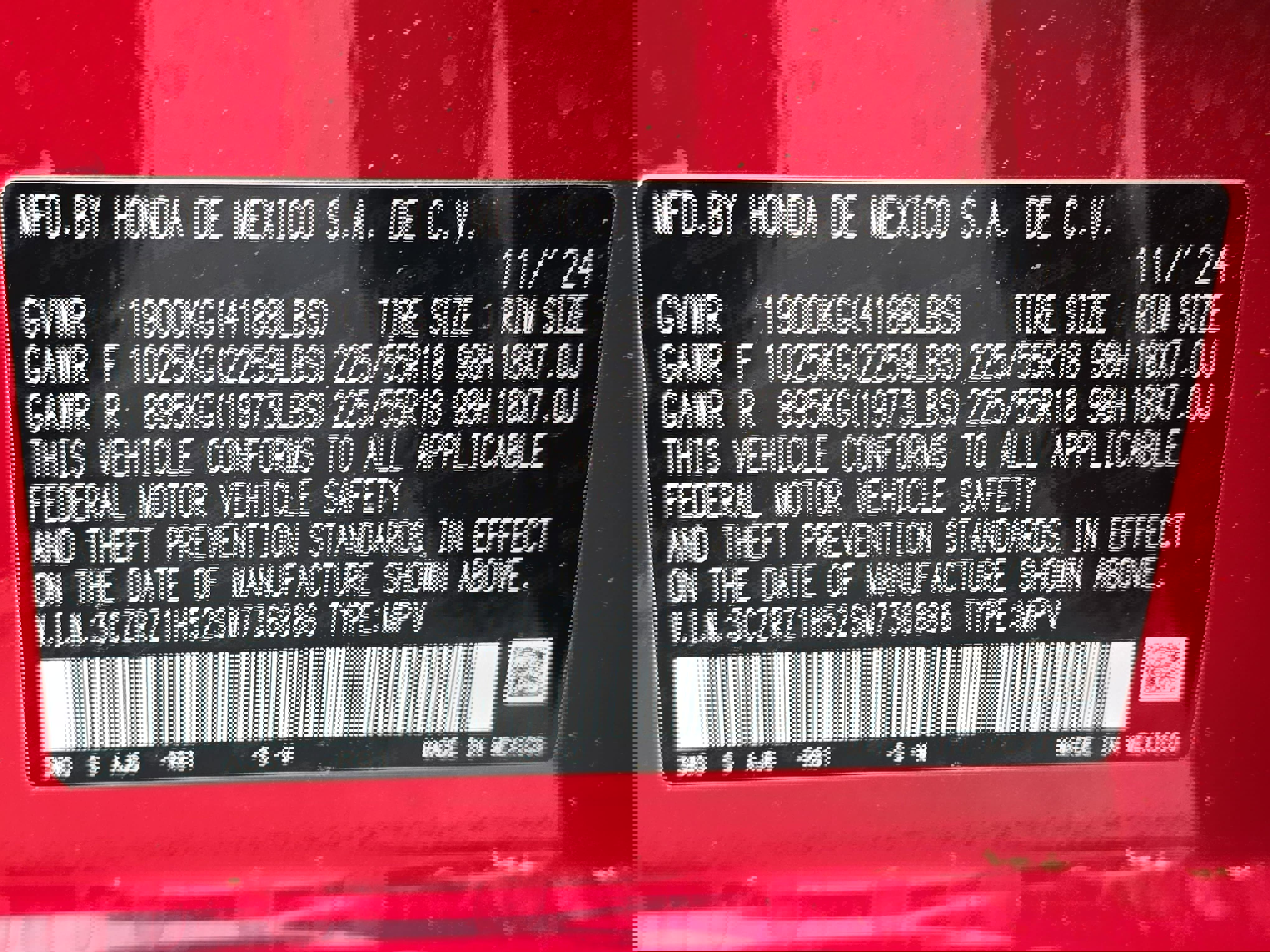 Certified 2025 Honda HR-V Sport image 34