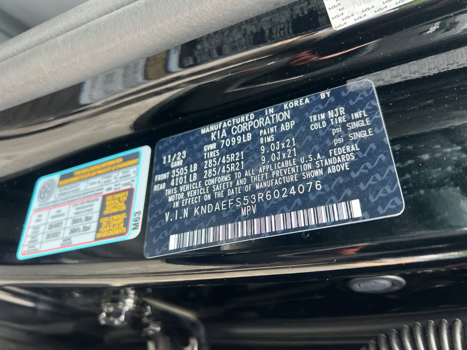 Certified 2024 Kia EV9 GT-Line AWD/4WD image 18