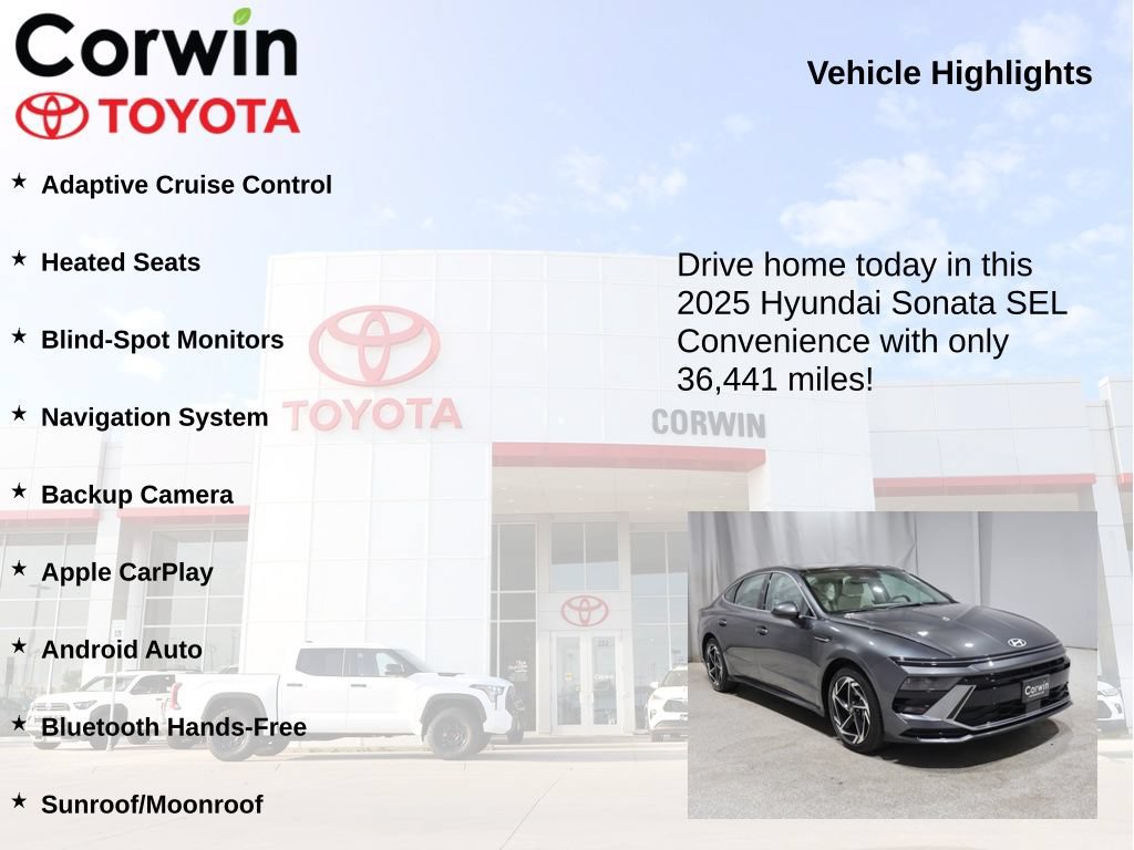 Used 2025 Hyundai Sonata SEL FWD image 6