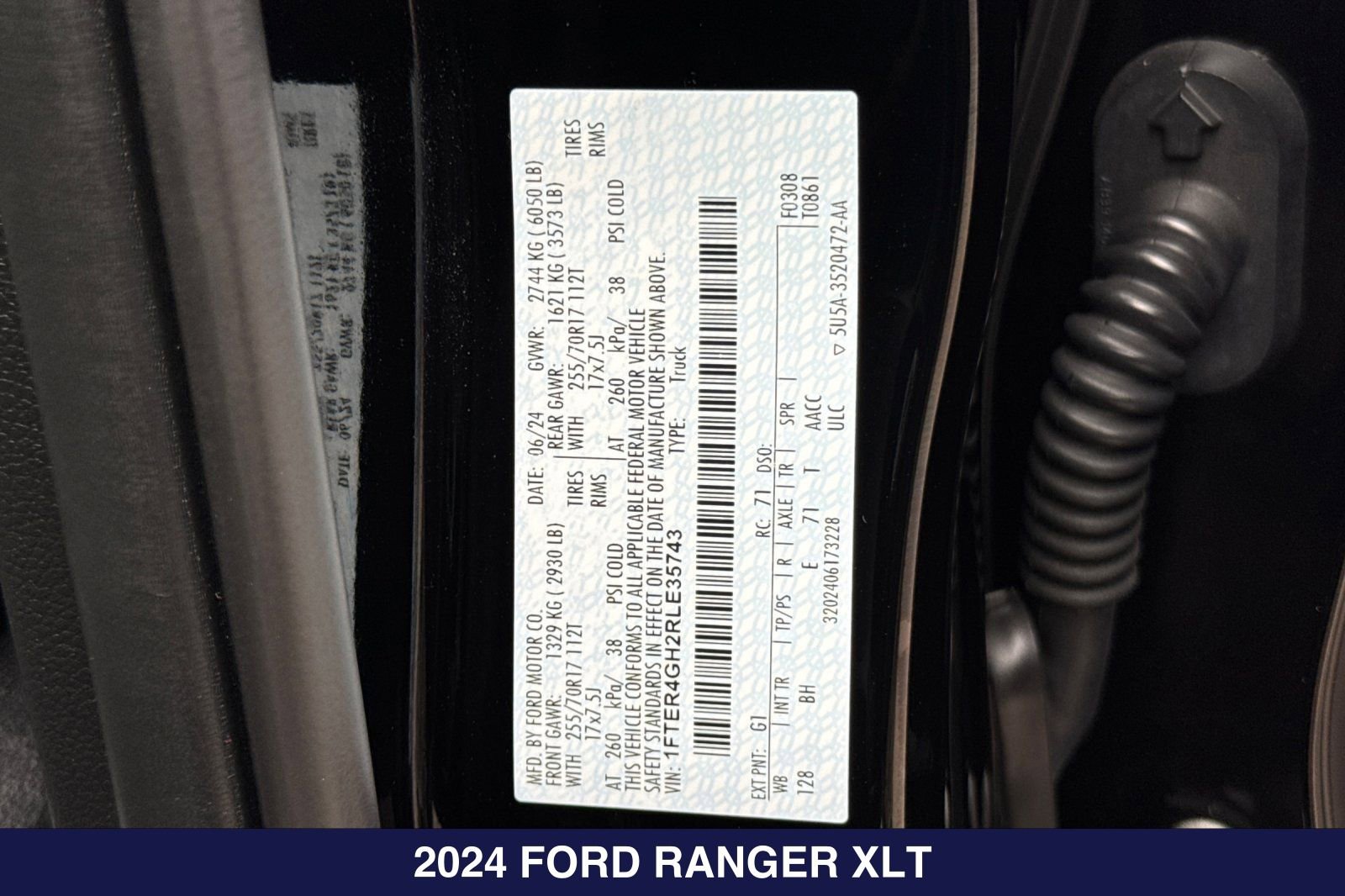 Used 2024 Ford Ranger XLT w/ Equipment Group 301A High RWD image 29