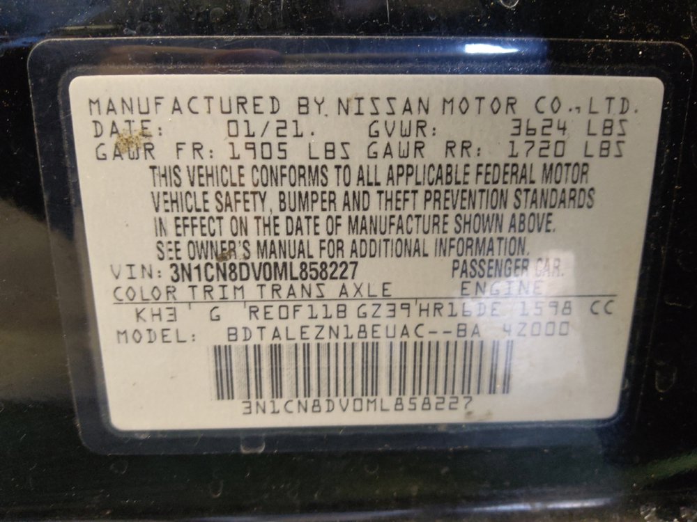 Used 2021 Nissan Versa S image 33