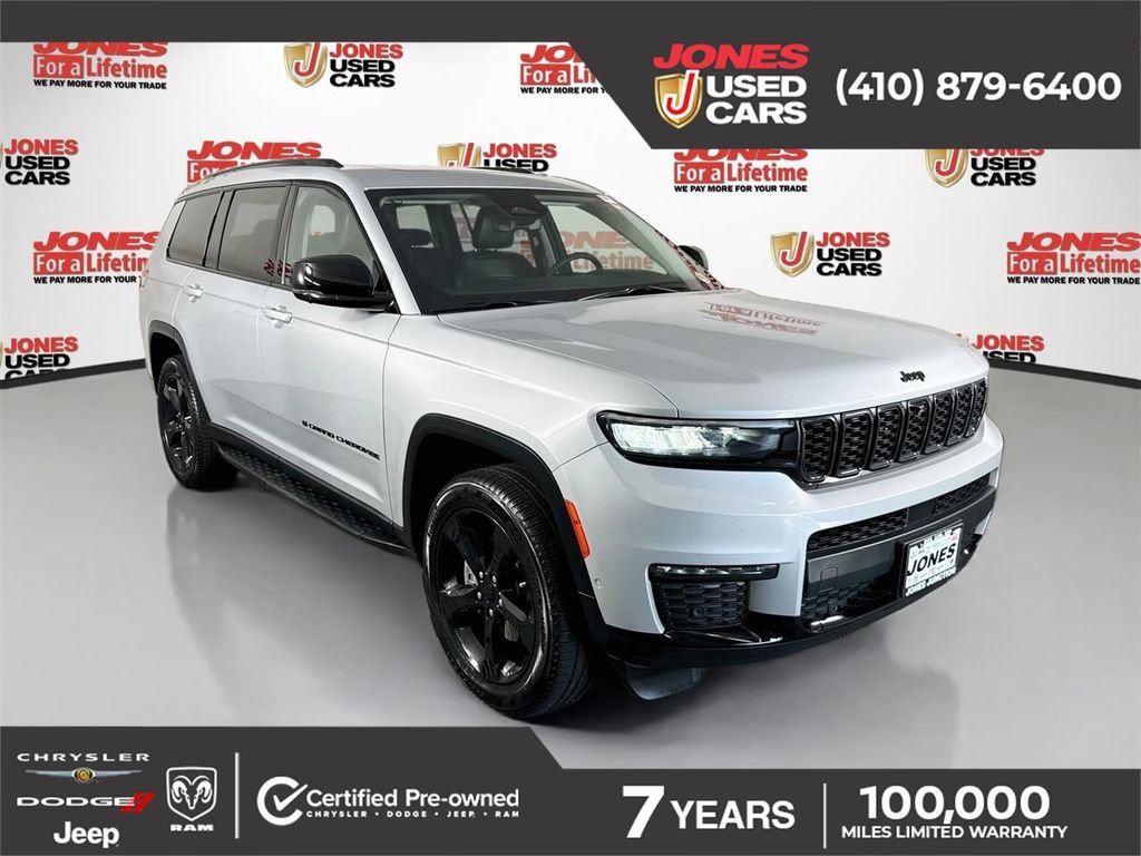 Used 2023 Jeep Grand Cherokee L Limited w/ Luxury Tech Group II AWD/4WD image 1