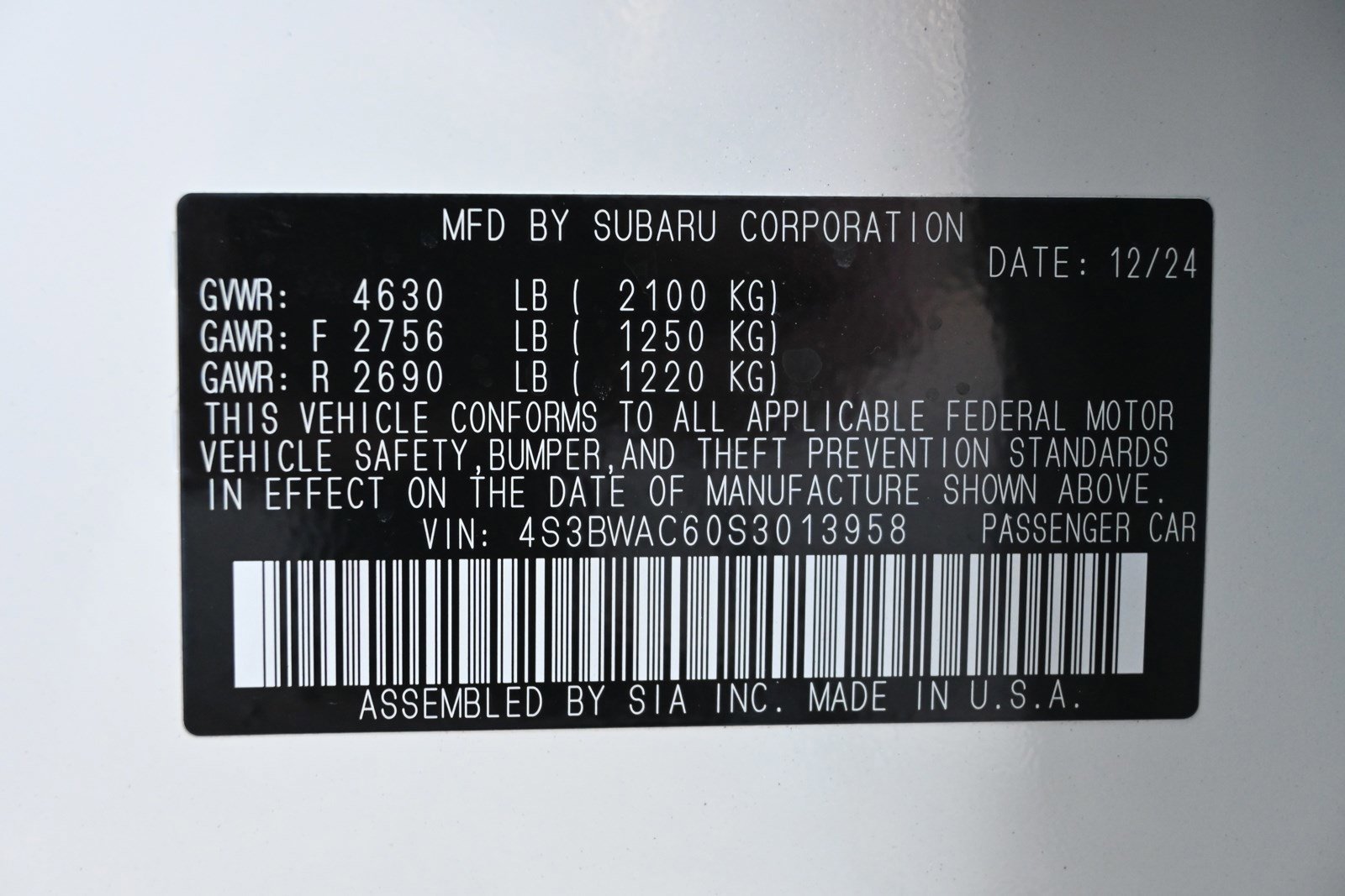 Certified 2025 Subaru Legacy Premium image 35