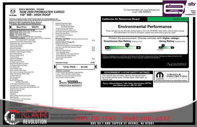 Used 2023 RAM ProMaster 2500 image 12